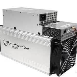 75db 12V BTC Asic Miner Whatsminer M20s 65th ইথারনেট ইন্টারফেস